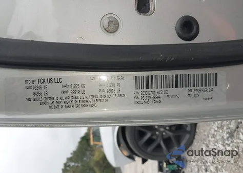 2020 Dodge Challenger Sxt from USA, damaged, VIN 2C3CDZAG1LH151161